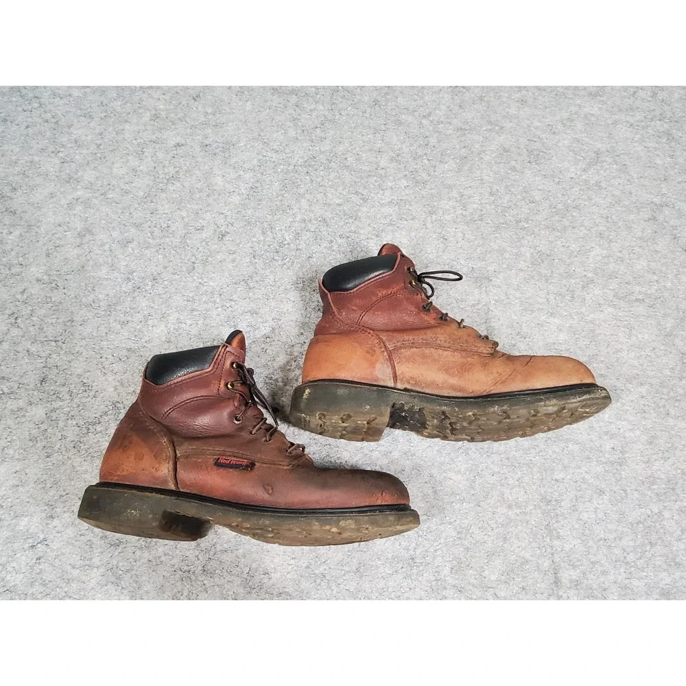 Men's Red Wings Supersole 2.0 606 Boots Size 9.5 US Workwear Soft Toe